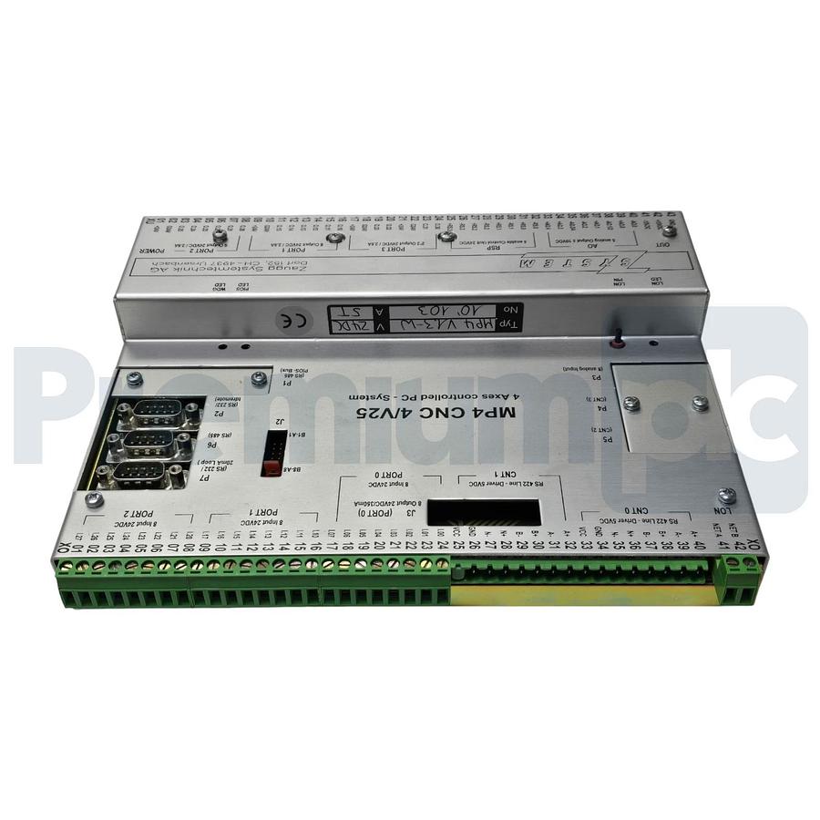 Zaugg Z-System MP4 CNC4/V25 CNC 4-Axis Controller PC - System MP4 VA.3-W NSNP