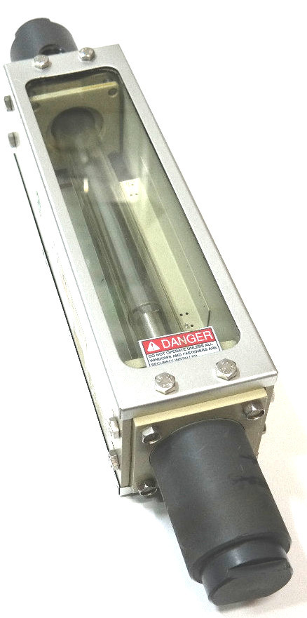 Used BROOKS INSTRUMENT 1110CL44CJNAA FLOW METER, 9703HC025250, R-10M-25-3