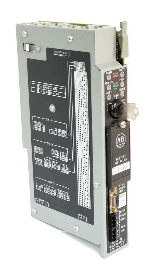 Used ALLEN BRADLEY 1785-LT2 A PROCESSOR MODULE F/W: REV. F, SER. A, 1785LT2