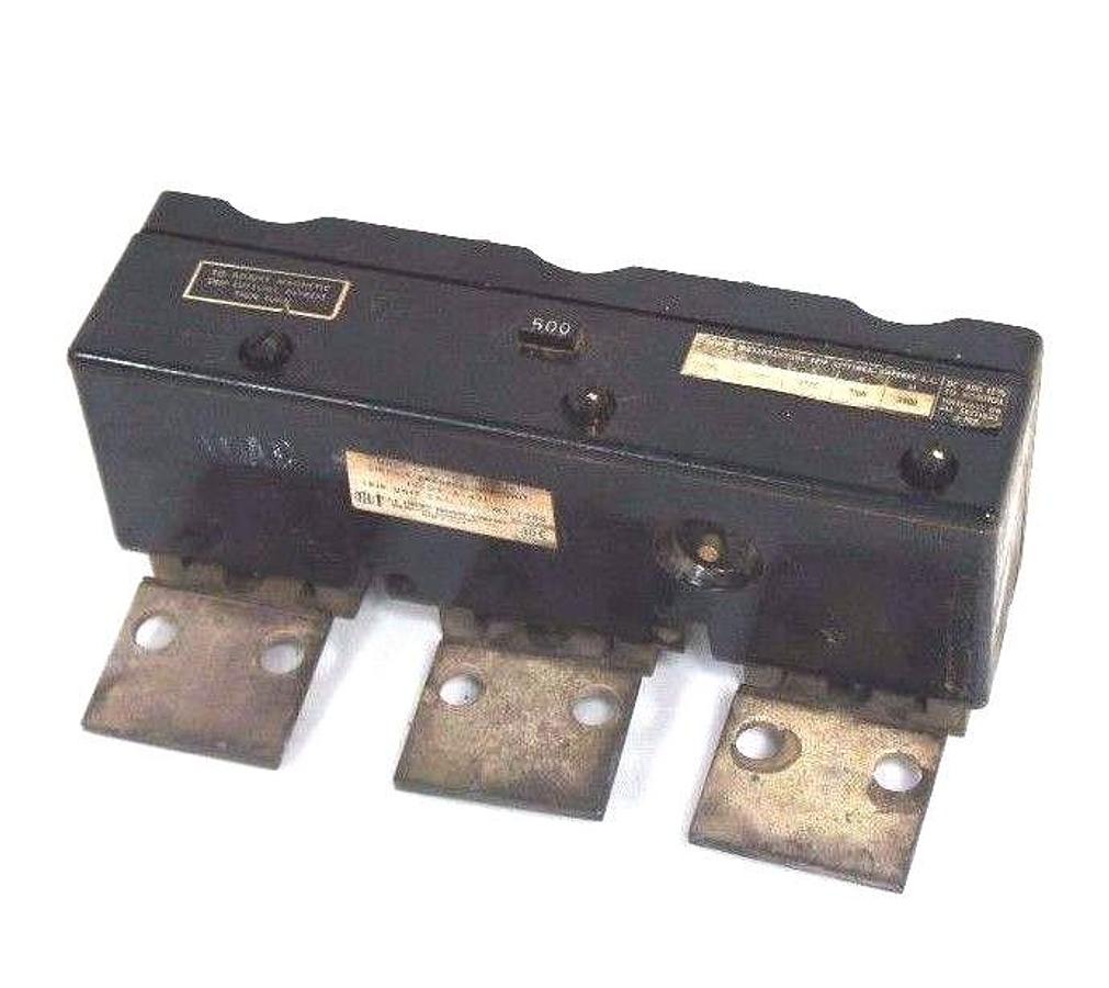 Used ITE SIEMENS KM3-T500 CIRCUIT BREAKER TRIP UNIT 500AMP 3POLE, KM3T500