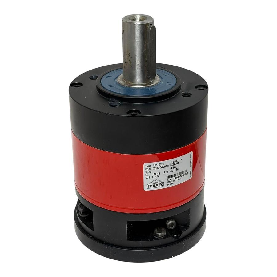 Used Tramec EP120/1 Planetary Gearbox Reducer 10 Ratio 2563040010 New In Box