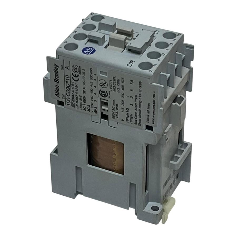 Allen-Bradley 100-C09D*10 IEC Contactor 9A 3-Pole Series A New Surplus