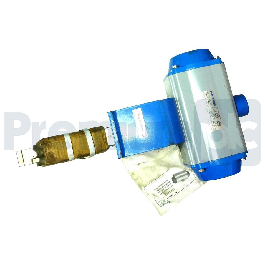 Jamesbury VPVL350 SR4/5 B C Valv-Powr Actuator w/815W113600XZ 3" Butterfly Valve