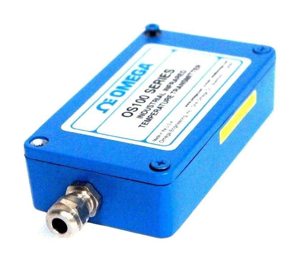 Used OMEGA OS100 SERIES INDUSTRIAL INFRARED TEMPERATURE TRANSMITTER USED