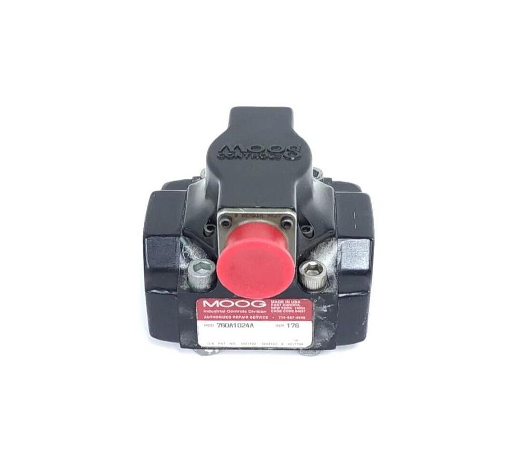 Refurbished REPAIRED MOOG 760A1024A SERVO VALVE M3741024 760 SERIES