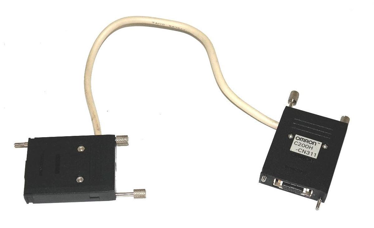 Used OMRON C200H-CN311 EXPANSION CABLE ASSEMBLY C200H-C0V01, E67647-WH