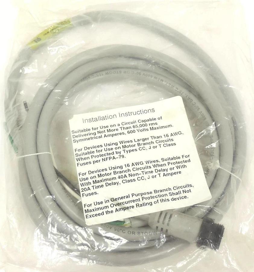 Used NEW ALLEN BRADLEY 285-DBK22-M3 MALE-STR 3-METERS ARMORSTART 285DBK22M3, SER. A