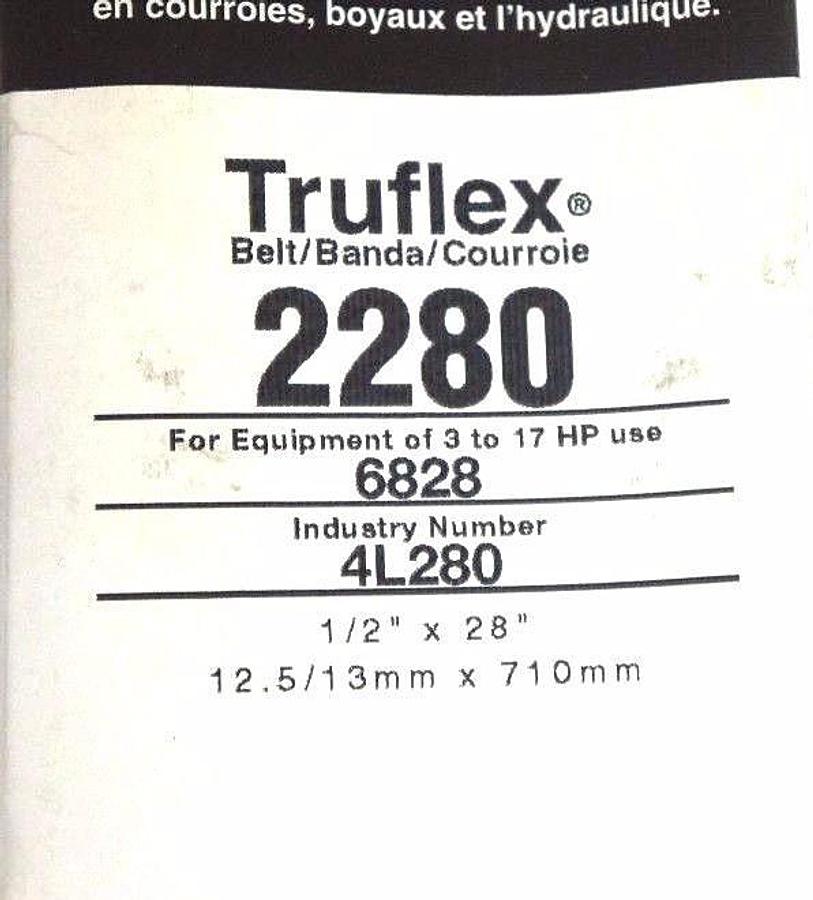 LOT OF 8 NEW GATES TRUFLEX V BELTS 4L250 4L285 4L470 4L280