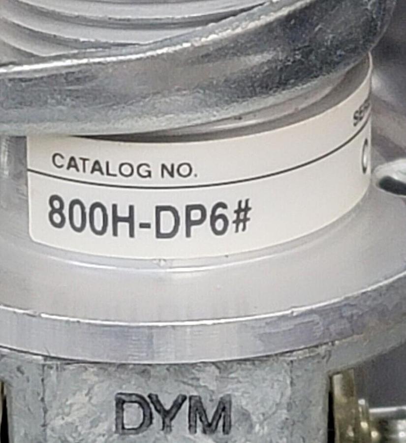 NIB ALLEN BRADLEY 800H-DP6B PUSH BUTTON SER. C MUSHROOM HEAD RED