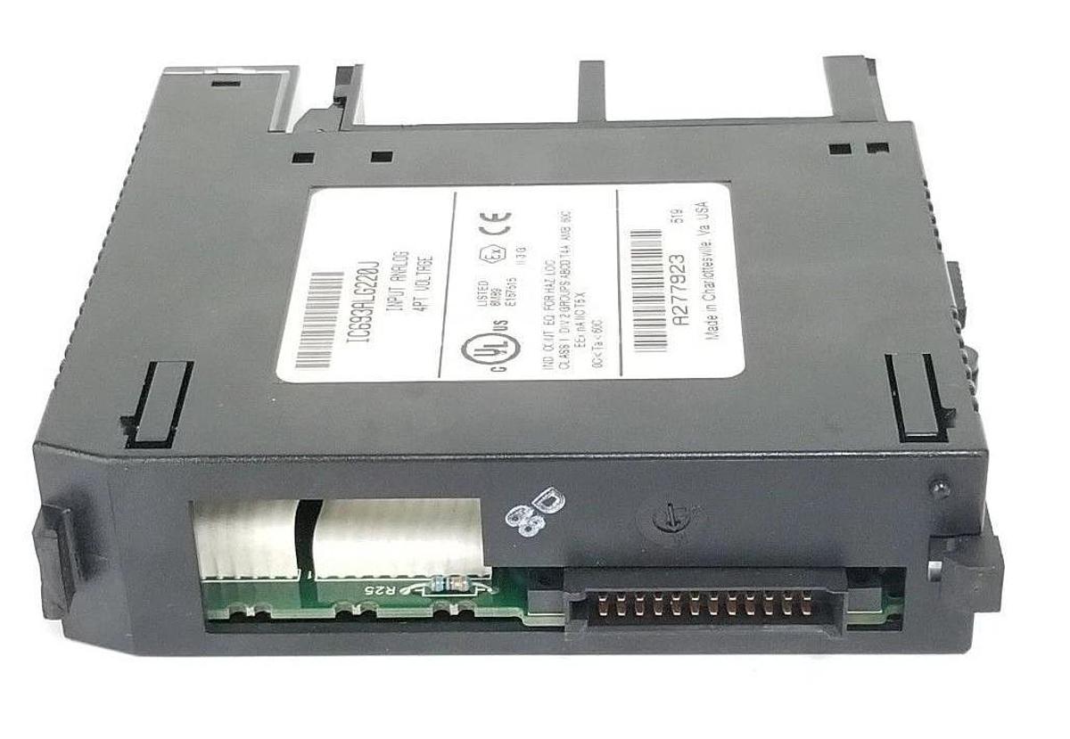 Used GE FANUC IC693ALG220J INPUT ANALOG 4PT VOLTAGE MODULE
