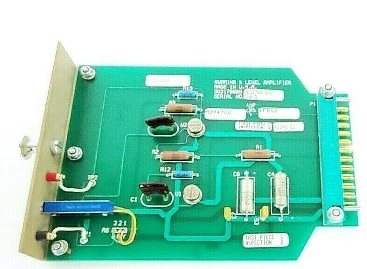 Used WESTINGHOUSE 3D21708G02 SUB 5 SUMMING & LEVEL AMPLIFIER BOARD