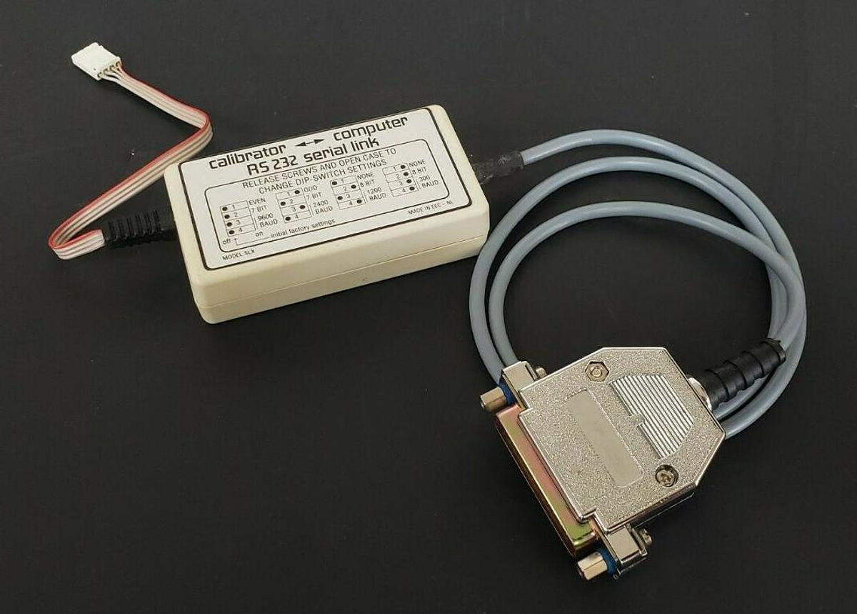 Used UNOMAT MODEL SLX CALIBRATOR-COMPUTER RS-232 SERIAL LINK