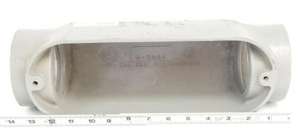 Used NEW KILLARK OC-8 CONDUIT BODY O-SERIES 0C-8 OC-8M 0C-8M D-5884 3-250 MCM
