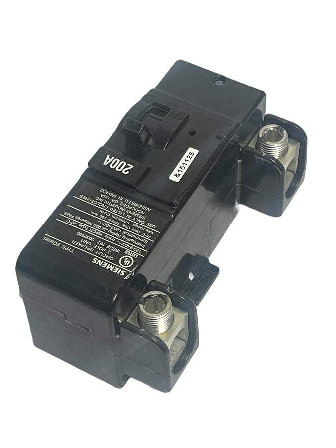 Used Siemens EQ8695 200 Amp 2-Pole Main Circuit Breaker 120/240V