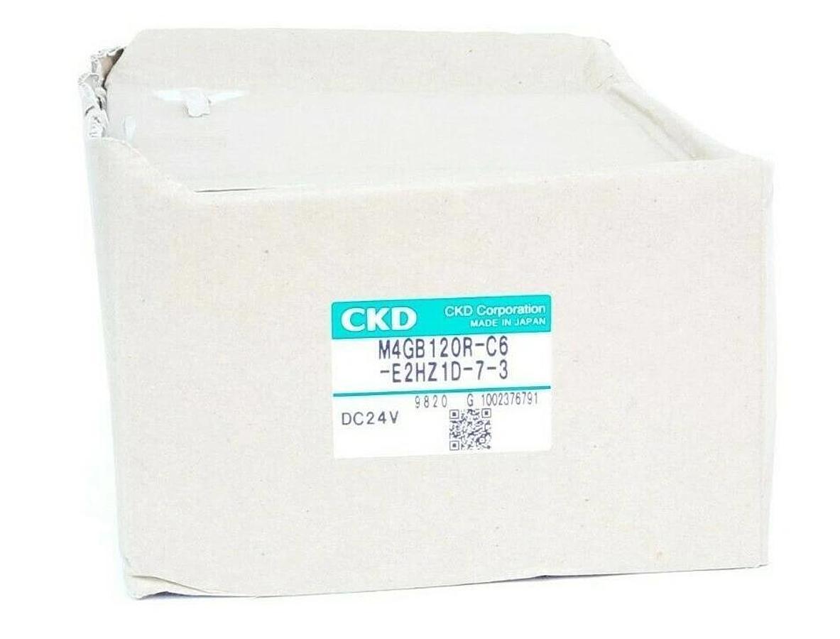 Used NIB CKD M4GB120R-C6-E2HZ1D-7-3 DISCRETE VALVE MANIFOLD ASSEMBLY M4GB120RC6E2HZ1D