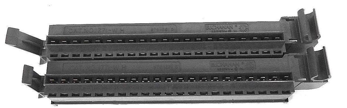 Used LOT OF 2 BUCHANAN 1771-WH FIELD WIRING ARMS 1771WH