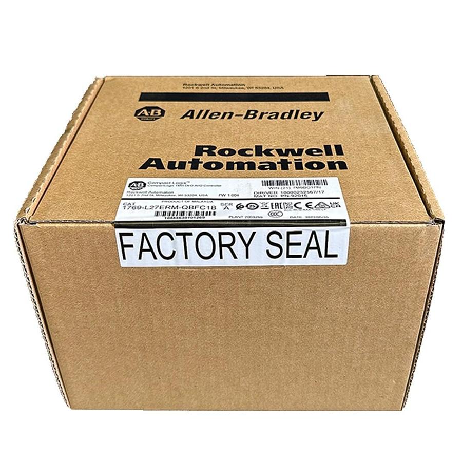NEW SEALED ALLEN BRADLEY 1769-L27ERM-QBFC1B /A CompactLogix 1MB DI/O AI/O CPU