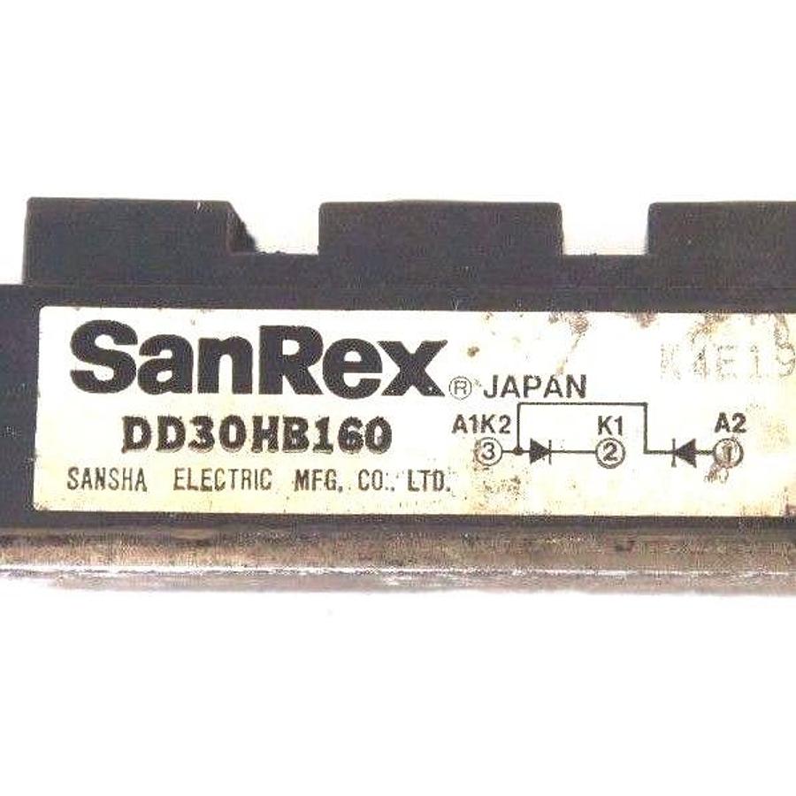 Used SANREX DD30HB160 POWER MODULE 30A, 1600V