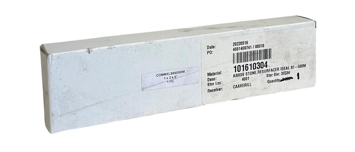 Used MARTINDALE ELECTRIC COMMXLS850SRM ABRASIVE STONE RESURFACER 1 x 2 x 8'' NSMP