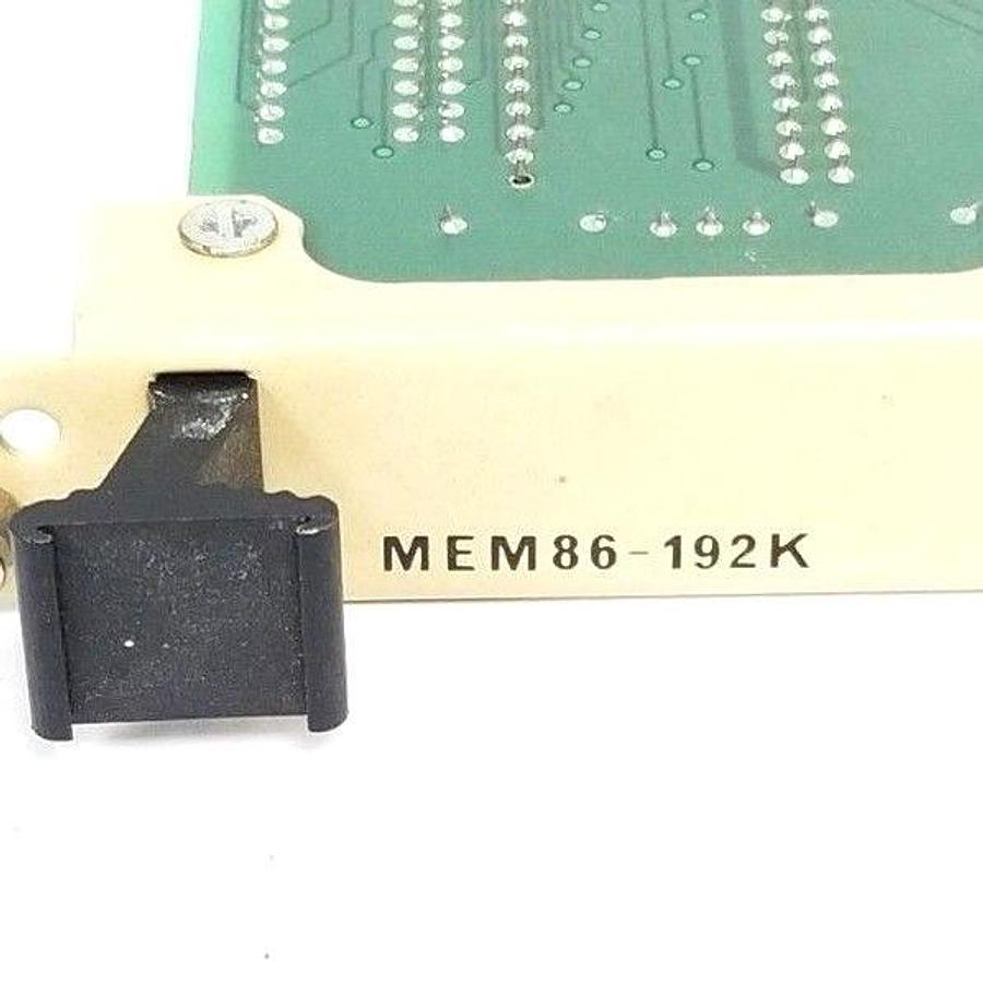 Used ABB / STROMBERG MEM86-192K MEMORY BOARD 5760969-9D 57088443