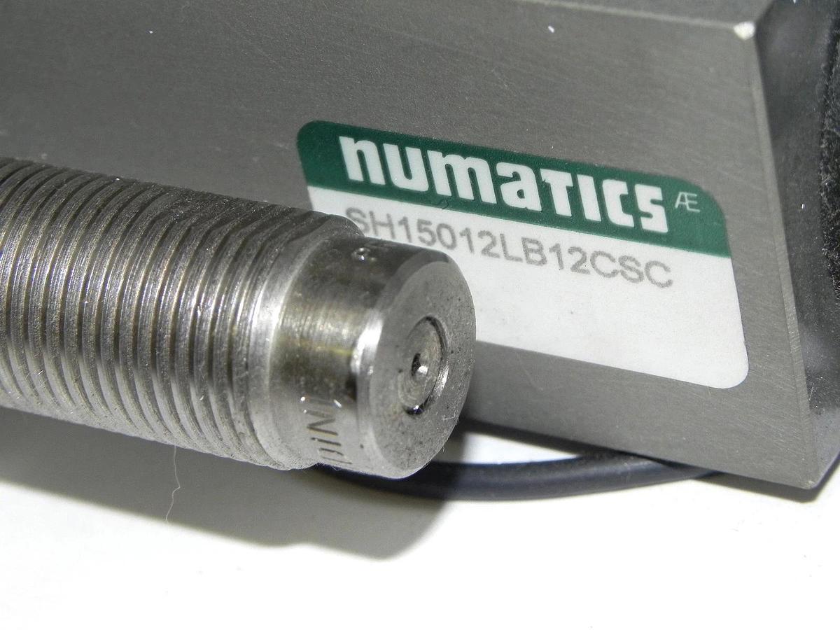 Used NUMATICS SH15012LB12CSC LINEAR SLIDE SH SERIES 1 1/2" BORE 12" STROKE W/SWITCH