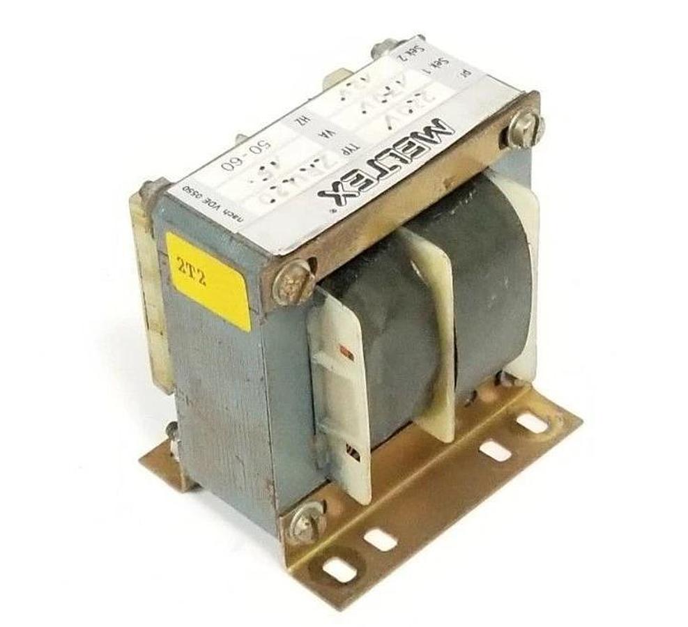 Used MELTEX TYP: ZRU20 TRANSFORMER 220V, 50-60HZ