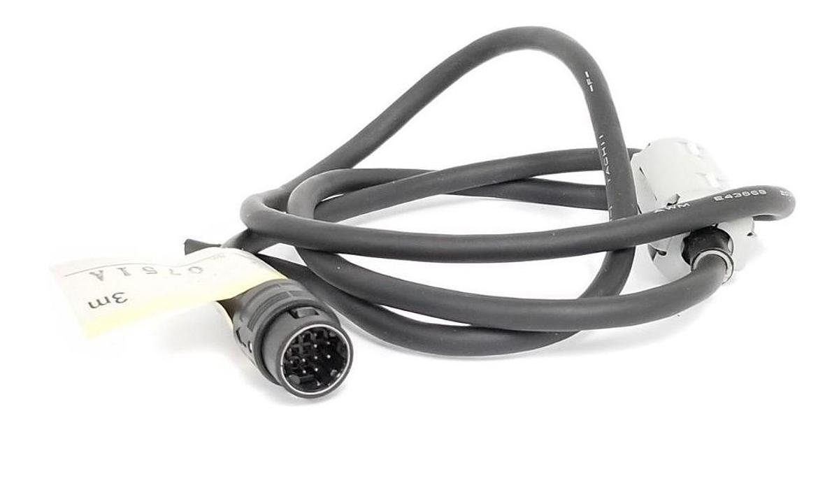 Used OMRON F150-VS CAMERA CABLE F150VS, 34'' TOTAL LENGTH