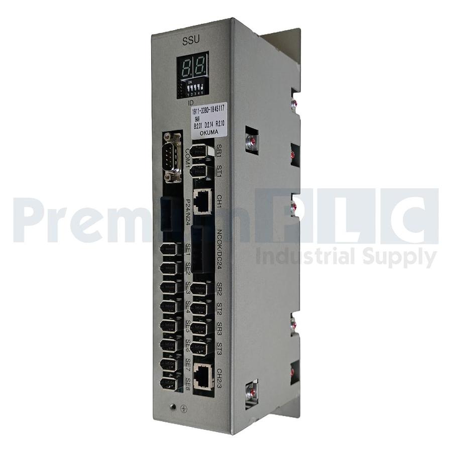 Used OKUMA SSU 1911-3380 B:2.01 D:2.14 R:2.10 SERVO/SLAVE UNIT U3380-0911-001-01 NSNP
