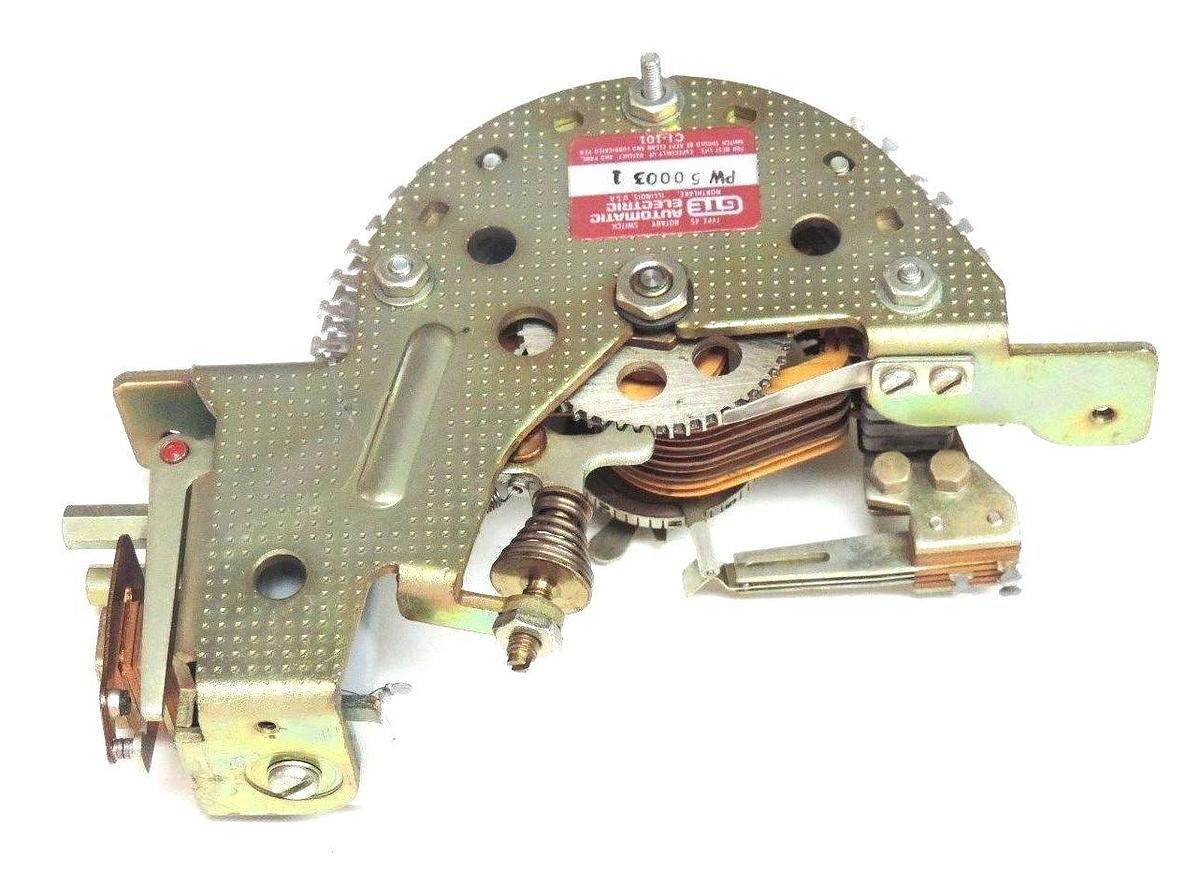 Used GTE AUTOMATIC ELECTRIC TYPE 45 ROTARY SWITCH PW 50003 1, C1-101