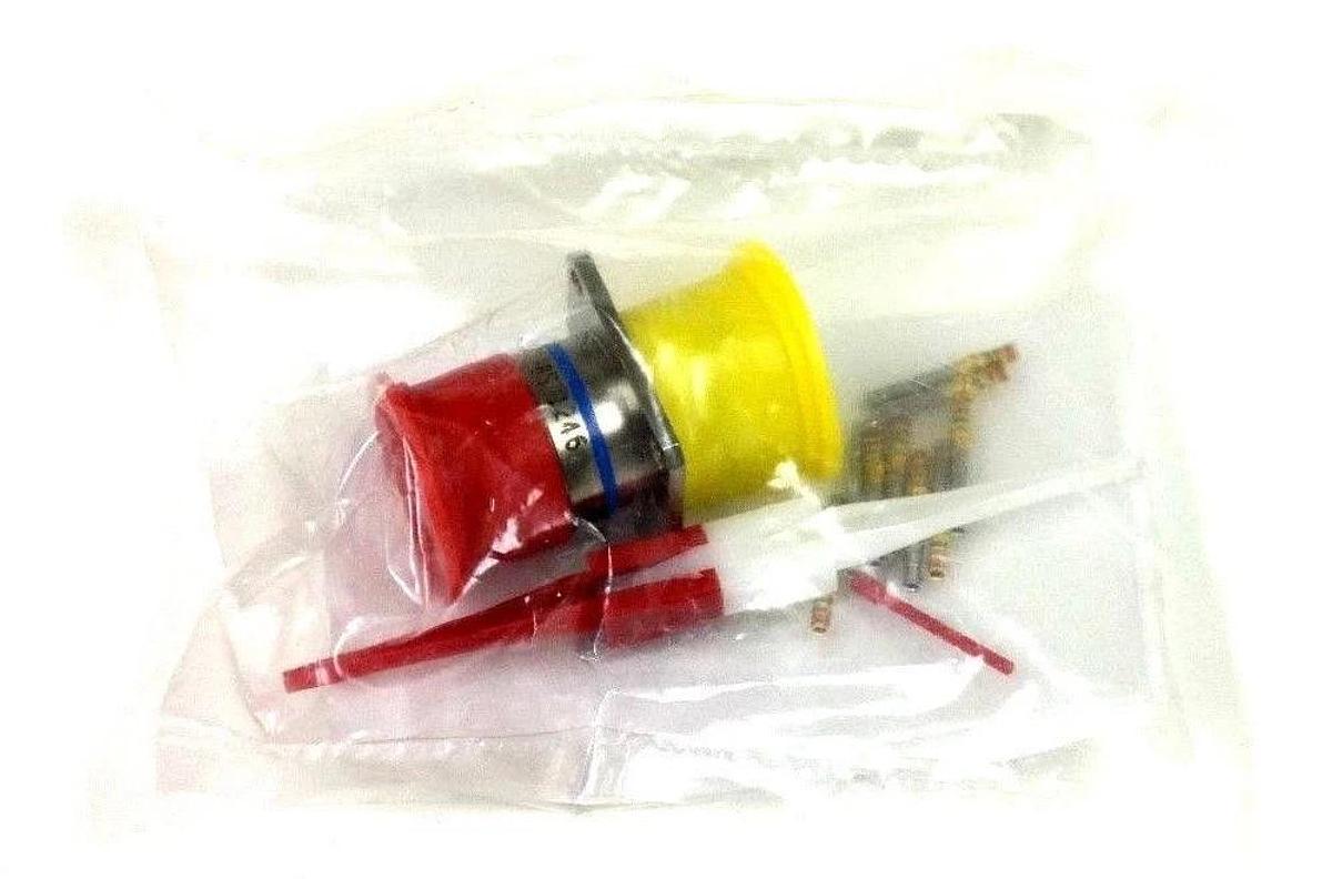 Used NEW AERO MS3470L12-8S PLUG CIRCULAR CONNECTOR 8-CONTACTS SIZE 12, MS3470L128S