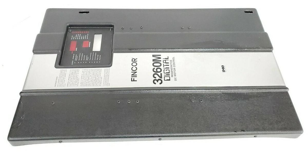 Used FINCOR 3260M DIGITAL REGENERATIVE DC MOTOR CONTROL COVER MODEL: 3263M