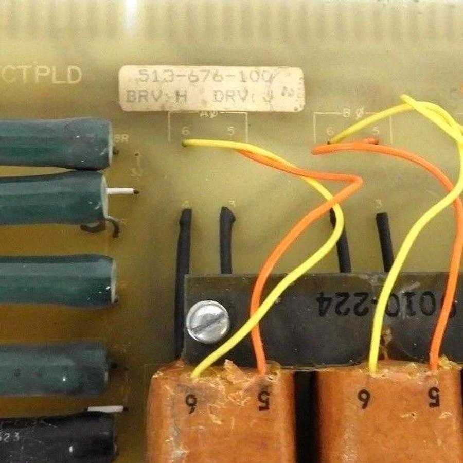 Used BURTON 513-676-100 CIRCUIT BOARD 3FCTPLD BRV H DRV J ECI-B-6