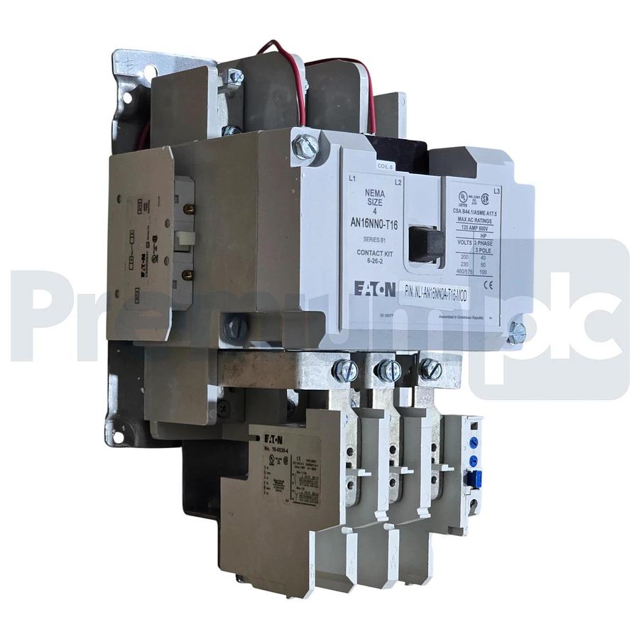 Eaton AN16NN0A-T16 Freedom NEMA Size 4 Starter 3P 135A 120V Coil AN16NN0-T16 NEW