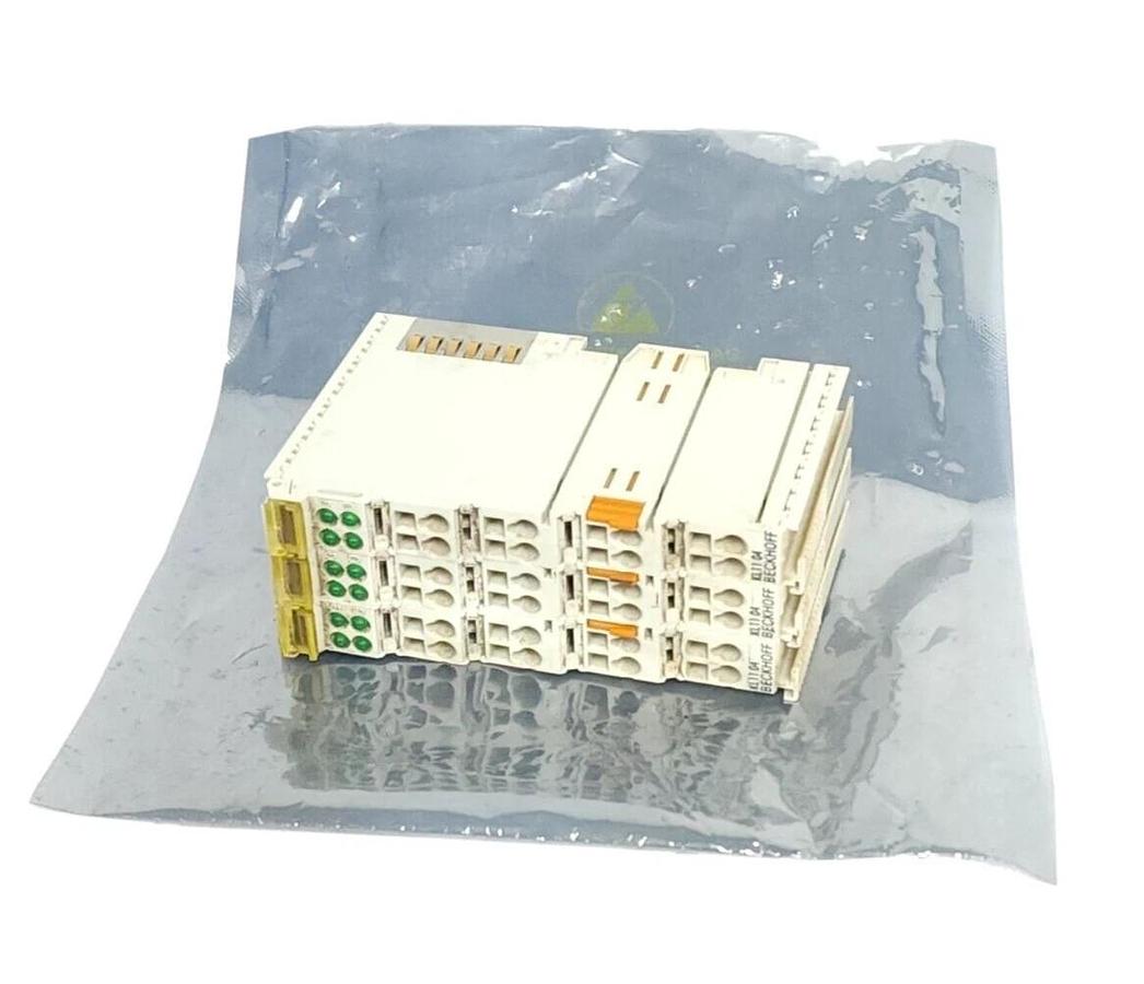 Used LOT OF 3 BECKHOFF KL1104 DIGITAL INPUT TERMINALS 4-CHANNEL 24 VDC