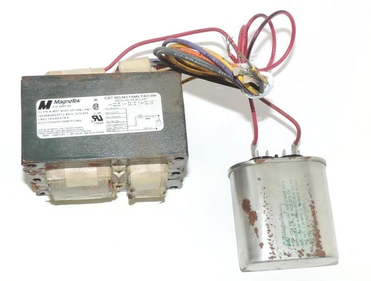 Used NIB MAGNETEK M175MLTAC3M-500K UNIVERSAL MAGNETIC HALIDE BALLAST REPLACEMENT KIT