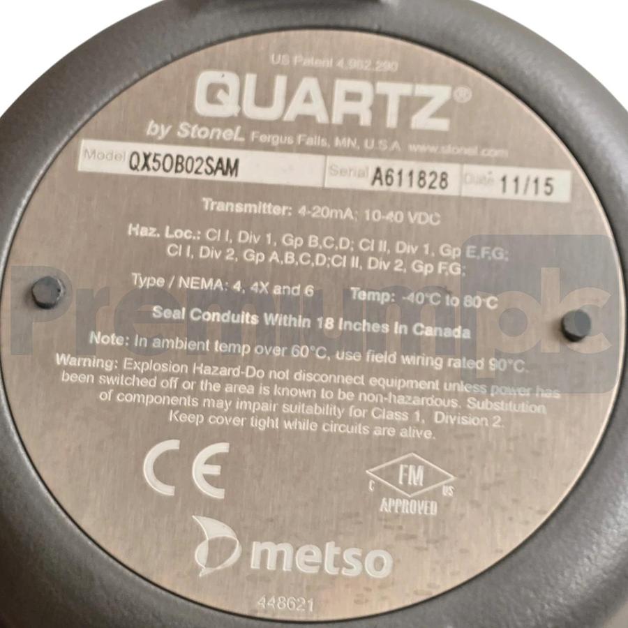StoneL Metso QX5OB02SAM Quartz QX Explosionproof Position Transmitter QX50B02SAM