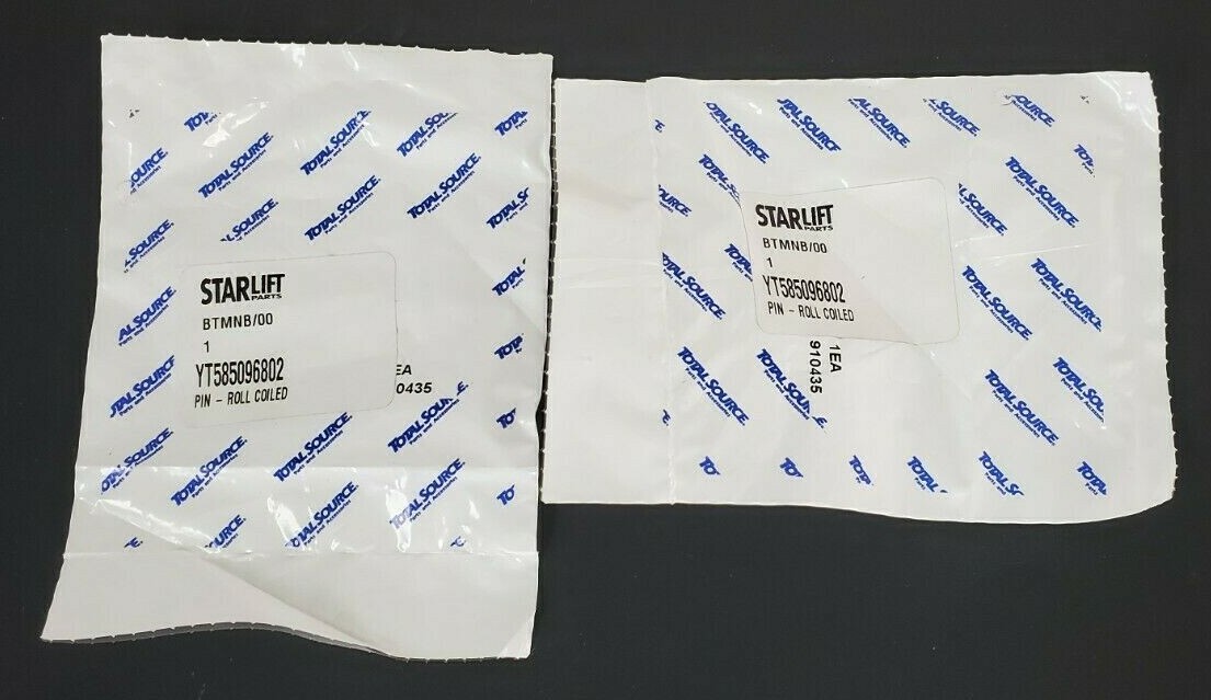 LOT OF 2 NEW TOTAL SOURCE STARLIFT YT585096802 PINS - ROLL COILED YT585096802
