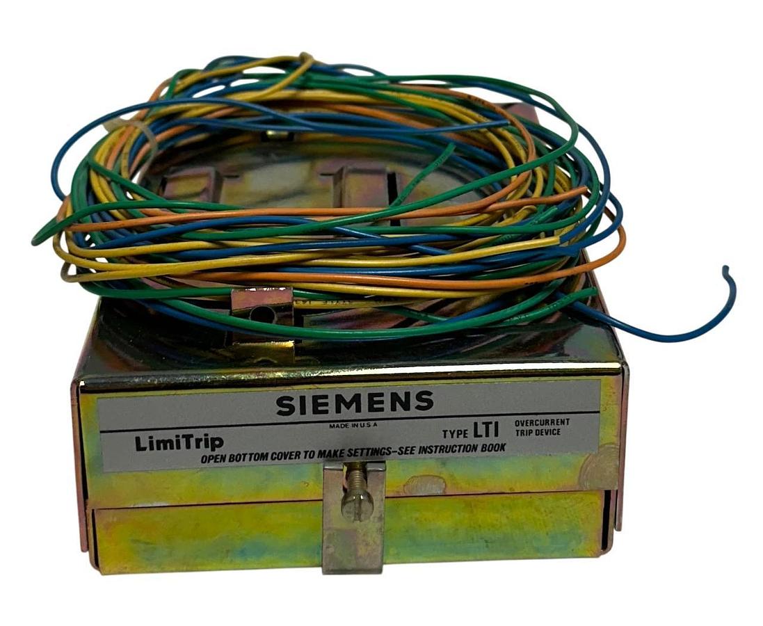SIEMENS TYPE LTI / LTI-F43 LimiTrip OVERCURRENT TRIP DEVICE PICK-UP F NSNP