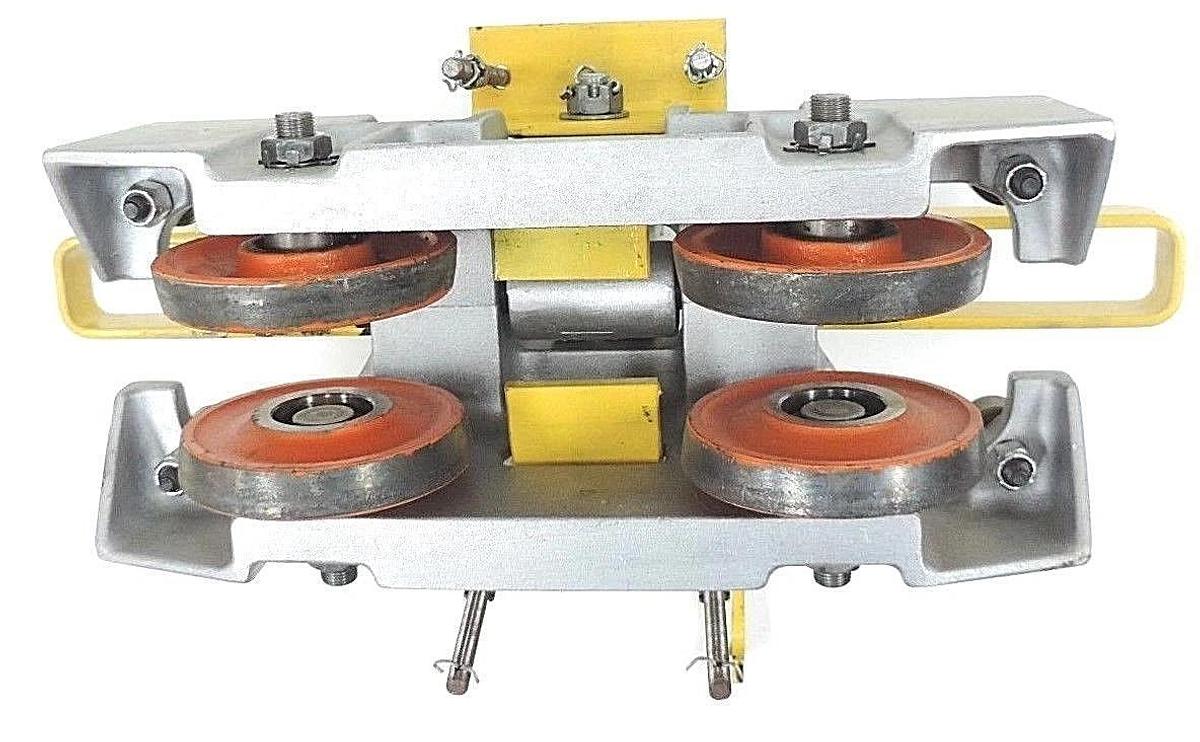 Used UNIFIED INDUSTRIES TT1023 FOUR WHEEL TROLLEY CAP: 3000 LBS, 13480
