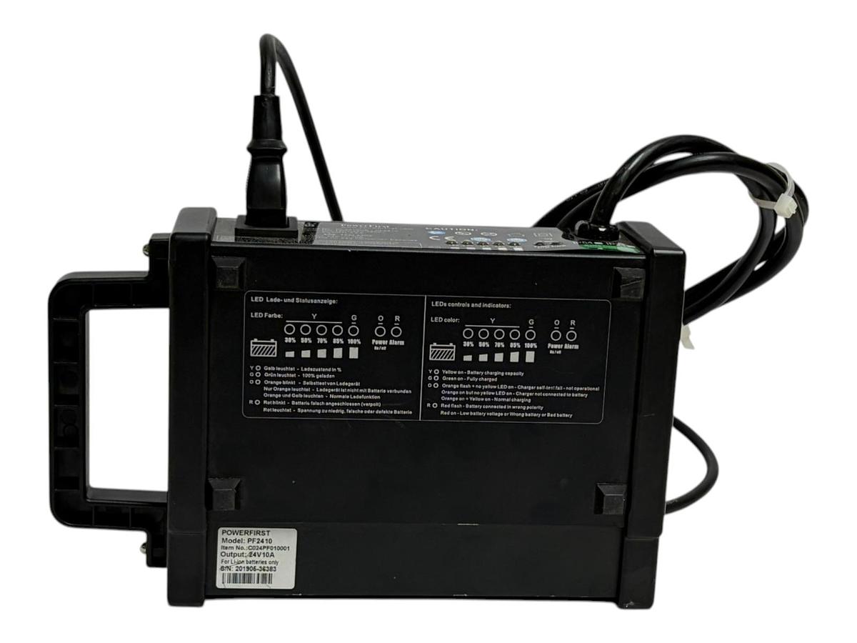 Used PowerFirst PF2410 PF2410OB 24V 10A Lithium-Ion Battery Charger Anderson SBS 75X