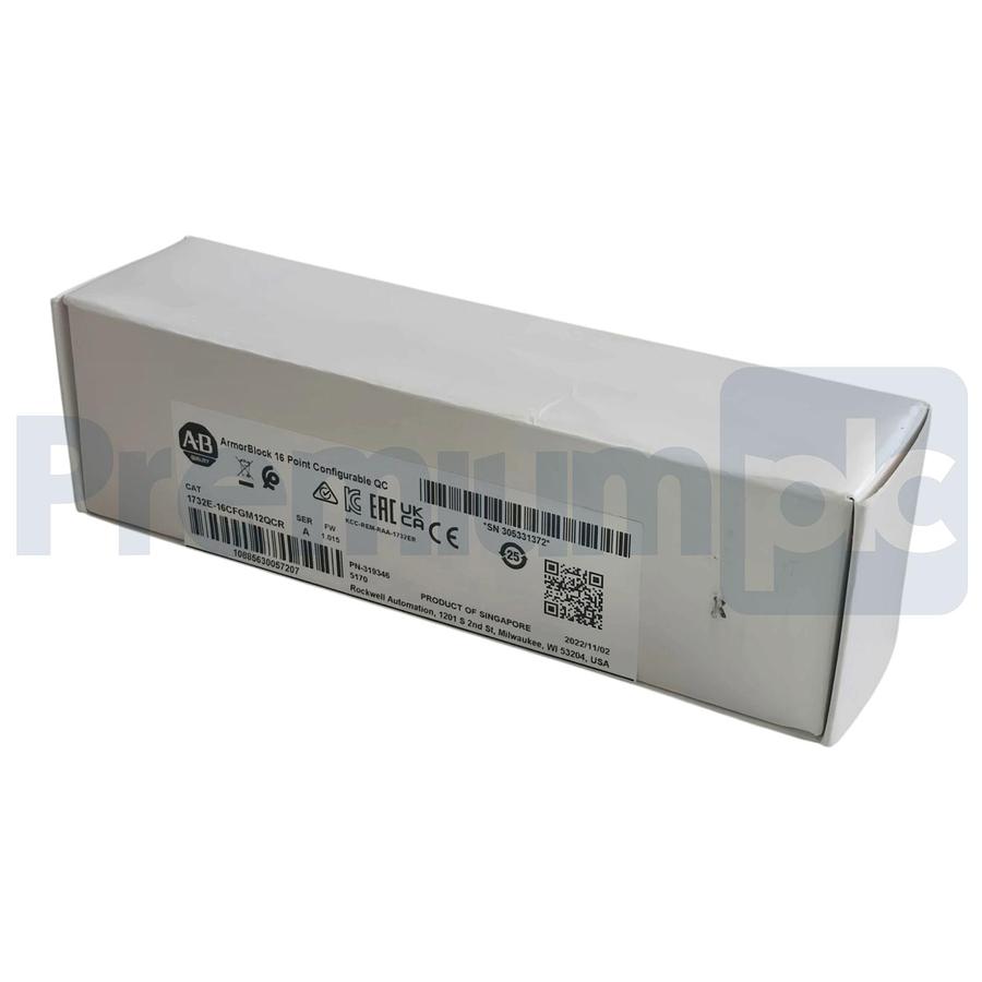 Used Sealed Allen Bradley 1732E-16CFGM12QCR /A ArmorBlock EtherNet/IP 16Pt I/O Module