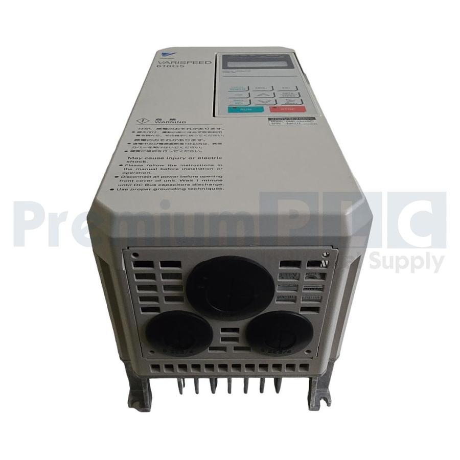 Used YASKAWA CIMR-G5A20P7 SPEC. 20P71F VARISPEED 616G5 AC INVERTER 0.7kW 230VAC NSNP
