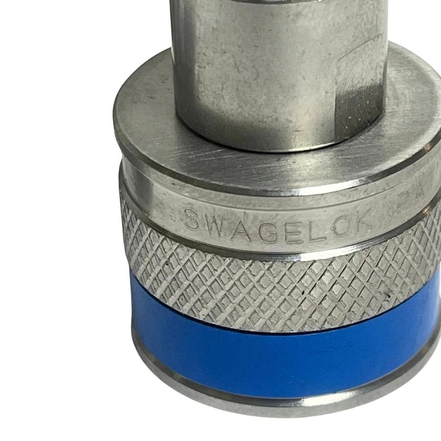 Lot of 2 Swagelok SS-QC4-B-400K5 316 Stainless Quick Connect Body Key 5 New