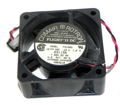 Used COMAIR ROTRON FS12B3 FAN AXIAL 60MM X 60MM 12VDC 0.13AMP 1.56W
