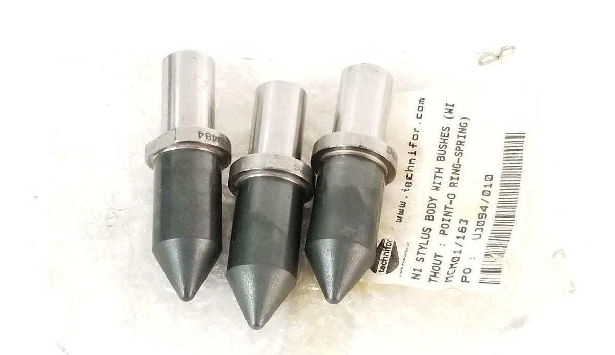 Used LOT OF 3 RAYCO MFG. / TECHNIFOR D249484 STYLUS BODIES MCM01/163 , U3094/010