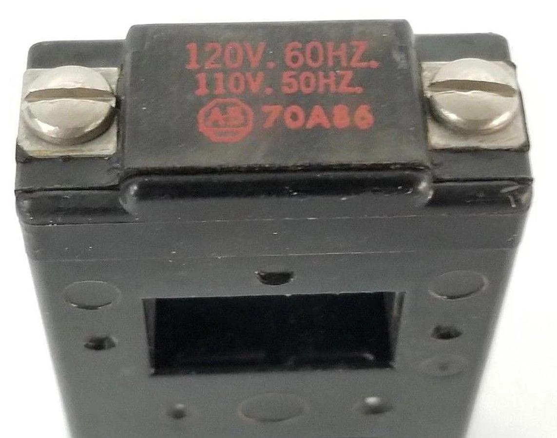 Used LOT OF 6 NIB ALLEN BRADLEY 70A86 OPERATING COILS 110-120V 50-60HZ