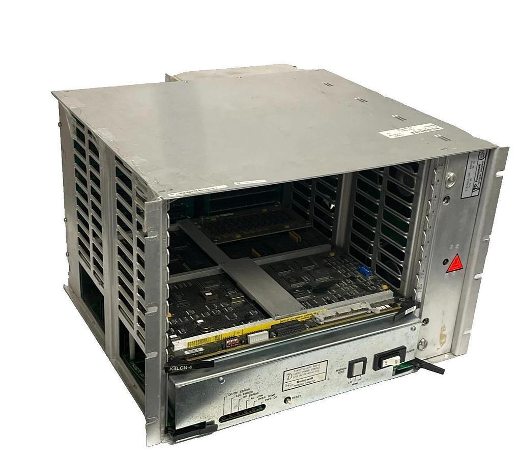 Used HONEYWELL 51196736-100-RP 10-Slot Chassis Assy w/ PSU, Fan, Processor & Adapter