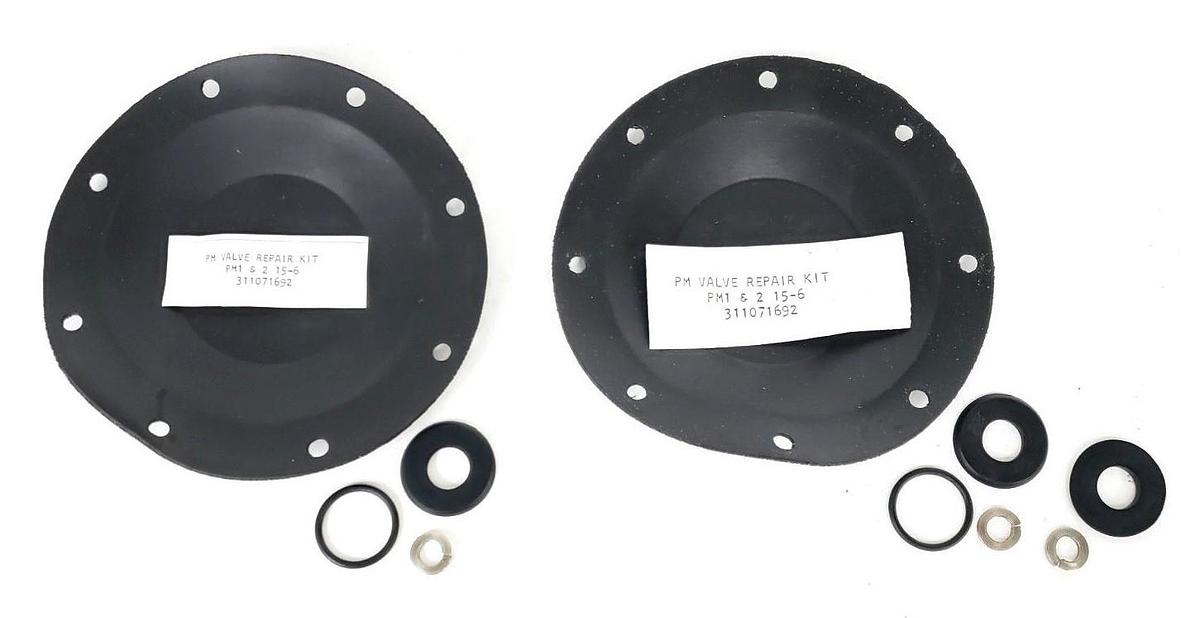 LOT OF 2 NEW 311071692 PM VALVE REPAIR KITS PM1 & 2 15-6 *INCOMPLETE*