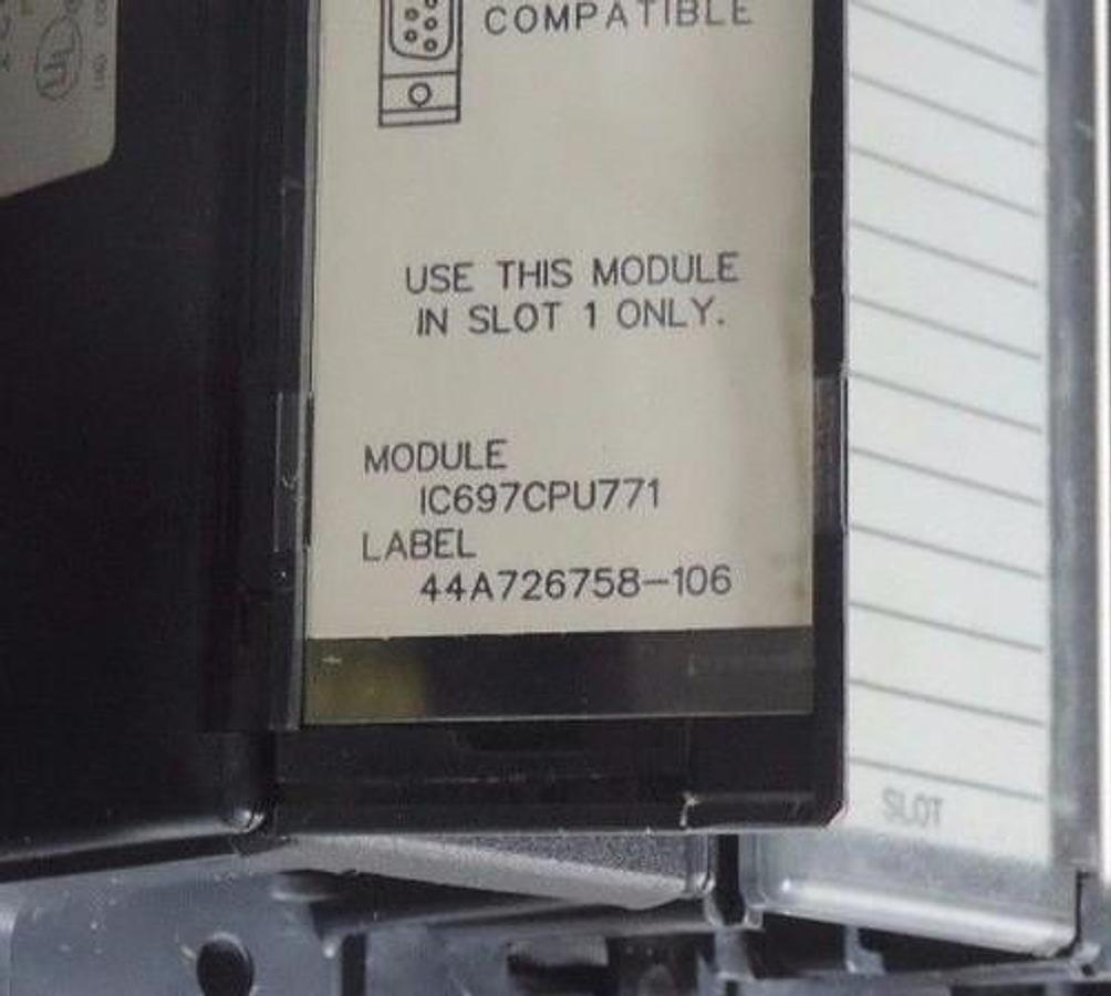 Used FANUC IC697CHS790D RACK 9-SLOT RACK W/ IC697PWR710 POWER SUPPLY IC697CPU771