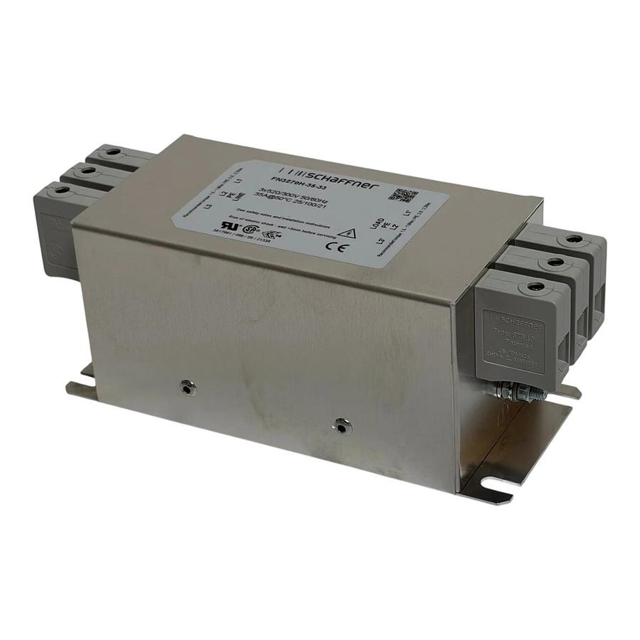 Schaffner FN3270H-35-33 3-Phase EMC RFI Power Line Filter 35A 480V 520V -  NSMP